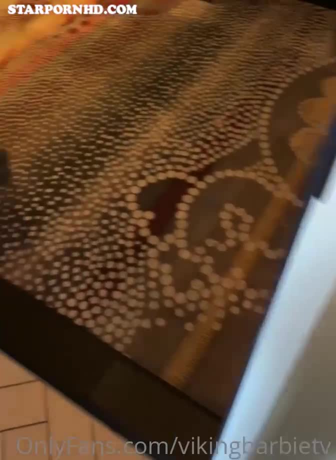 Viking Barbie moans of joy while licking PUSSY [PornSet]