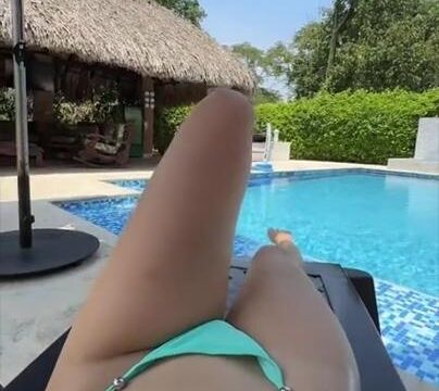 Sofia Rodriguez Poolside Sex Tape Video Leaked