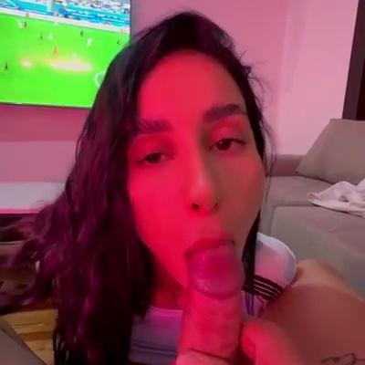 Cam Nair Blowjob And Riding While Watching Tv Video Leaked